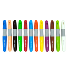 Load image into Gallery viewer, Mideer Silky Colorful Crayon Washable and Twist-able Silky Crayon-12  Early Learning Tool