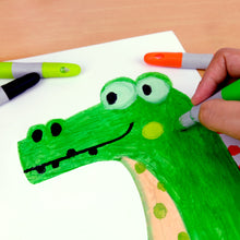 Load image into Gallery viewer, Mideer Silky Colorful Crayon Washable and Twist-able Silky Crayon-12  Early Learning Tool