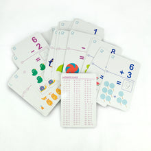 Load image into Gallery viewer, MiDeer Activity Cards for Kids - Educational Write and Wipe Math Cards with Markers and Eraser