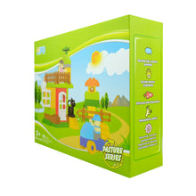 Load image into Gallery viewer, HPD Building Blocks Set 40 pcs Farm Blocks - Guoguo's Cake - Cats, Corns, Driver & More