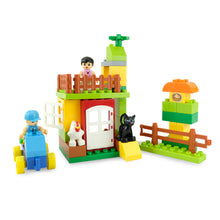 Load image into Gallery viewer, HPD Building Blocks Set 40 pcs Farm Blocks - Guoguo's Cake - Cats, Corns, Driver & More