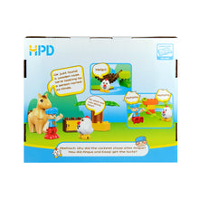 Load image into Gallery viewer, HPD Building Blocks Set 39 pc The Lying Cockerel Story - Compatible with Duplo Blocks