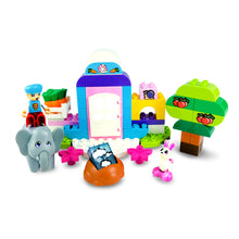 Load image into Gallery viewer, HPD Building Blocks Set 45 pc The Intelligent Creature - Elephant, Rabbit and More!