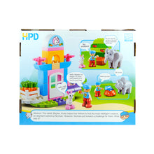 Load image into Gallery viewer, HPD Building Blocks Set 45 pc The Intelligent Creature - Elephant, Rabbit and More!
