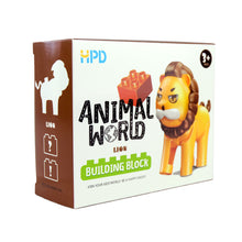 Load image into Gallery viewer, HPD Building Blocks Set - Animal World Lion for 3 years and up - Duplo Compatible