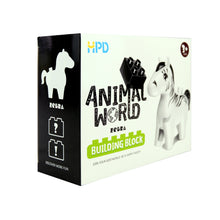 Load image into Gallery viewer, HPD Building Blocks Set - Animal World Zebra for 3 years and up - Duplo Compatible