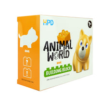 Load image into Gallery viewer, HPD Building Blocks Set - Animal World Dog for 3 years and up - Duplo Compatible