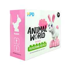 Load image into Gallery viewer, HPD Building Blocks Set - Animal World Rabbit for 3 years and up - Duplo Compatible