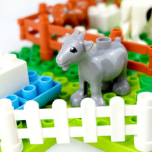 Load image into Gallery viewer, HPD Building Blocks Set 163 pc - The Harvest Party - Chicken, Horse, Dog, Goat, Cow & More!
