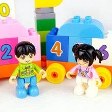 Load image into Gallery viewer, HPD Building Blocks Set 58 pc Numbers - The Number Train Learn Numbers 1 to 9 for 18 mos & Up