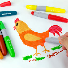 Load image into Gallery viewer, MiDeer 24 pc Silky Washable Large Crayons - Silky and Smooth Crayons for Ages 3 years and Up