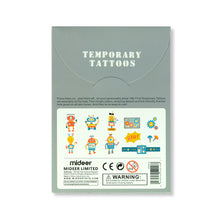 Load image into Gallery viewer, MiDeer Temporary Tattoo Robot - Cute Kid-Friendly Waterproof Tattoo for Kids 3 years and Up