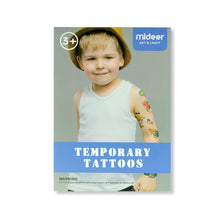 Load image into Gallery viewer, MiDeer Temporary Tattoo Robot - Cute Kid-Friendly Waterproof Tattoo for Kids 3 years and Up