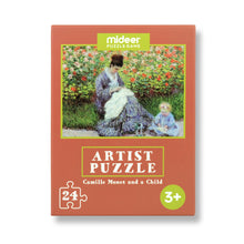 Load image into Gallery viewer, MiDeer 24 pc Artist Famous Creation Puzzle - Art Puzzle for Kids Ages 3 years and Up