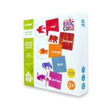 Load image into Gallery viewer, MiDeer Puzzles Learn and Match - 20 pcs Educational Puzzles with Colors, Numbers, Words and Spelling