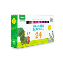Load image into Gallery viewer, MiDeer 24 pc Washable Small Markers- High Quality Easy to Wash and Safe Markers for Kids