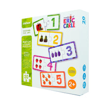 Load image into Gallery viewer, MiDeer Puzzles Learn and Match - 20 pcs Educational Puzzles with Colors, Numbers, Words and Spelling