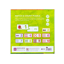 Load image into Gallery viewer, MiDeer Puzzles Learn and Match - 20 pcs Educational Puzzles with Colors, Numbers, Words and Spelling