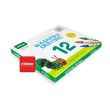 Load image into Gallery viewer, MiDeer 12 pc Washable Crayons - High Quality Easy to Wash and Safe Markers for Kids