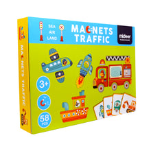 Load image into Gallery viewer, Mideer Magnet Puzzle Game for Curious and Imaginative Kids Magnets Traffic Educational Toys for Children