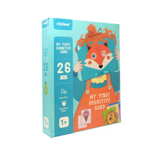 Load image into Gallery viewer, MiDeer My Frst Cognitive Card - 26 pcs Alphabet Mask Cards