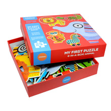 Load image into Gallery viewer, Mideer Educational Animal Puzzle Box My First Puzzle-Animal Puzzle Toy and Gift for Kids
