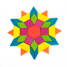 Load image into Gallery viewer, Mideer Color Pattern Block Building Set