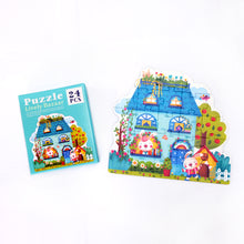 Load image into Gallery viewer, Mideer 4 in 1 Puzzle Fairy Town Educational Toy
