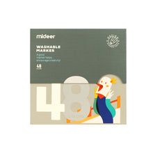 Load image into Gallery viewer, MiDeer 48 pc  Washable Marker - High Quality Easy to Wash Markers for Kids