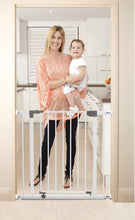 Load image into Gallery viewer, Dreambaby Liberty Security Gate with Smart Stay-Open Feature / Liberty Xtra-Wide Hallway Security Gate with Stay-Open Feature White