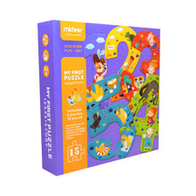 Load image into Gallery viewer, Mideer Educational Puzzle Counting Numbers My First Puzzle 1234! Story