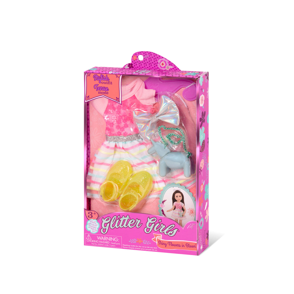 Glitter Girls Shiny Flowers in Bloom Outfit -14