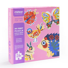 Load image into Gallery viewer, Mideer Children's Paper Puzzle Game First Puzzle Garden Animal Cognitive Puzzle Educational Toy
