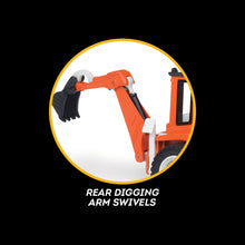 Load image into Gallery viewer, Driven by Battat Micro Backhoe Loader