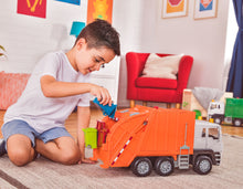 Load image into Gallery viewer, Driven by Battat Recycling Truck- Street Sweeper