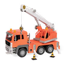 Load image into Gallery viewer, Driven by Battat Toy Crane Truck with Sound Vehicle Realistic