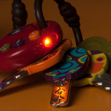 Load image into Gallery viewer, B. Toys Electronic Luckeys Tomato Toy Key for Toddlers