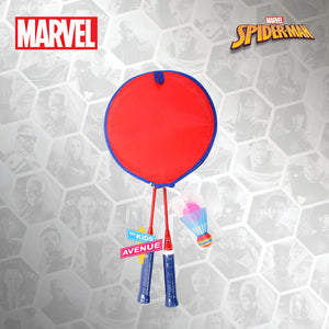 Marvel Spiderman Badminton Racket Set with Shuttlecock for Kids (Regular) – Toys for Kids Ages 3 and Up