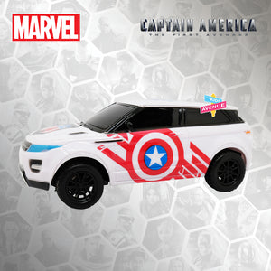 Marvel Captain America SUV Remote Control Car Toy for Kids – Ages 4 and Up