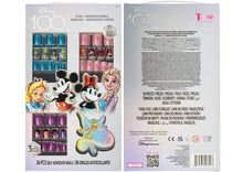 Load image into Gallery viewer, Disney 100 Press on Nails (36pc) with Free Nail File – Plant Based Makeup Toys for Kids Ages 3 years and Up
