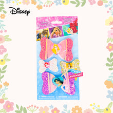 Load image into Gallery viewer, Disney Princess 4pc Hair Bow Accessories – Hair and Makeup Toys for Kids Ages 3 years and Up
