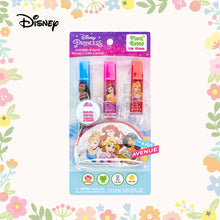 Load image into Gallery viewer, Disney Princess 3pc Flavoured Roll On Lip Gloss with Bag Non Toxic – Plant Based Makeup Toys for Kids Ages 3 years and Up
