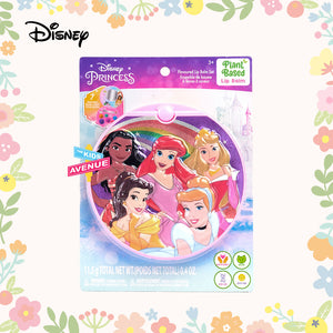 Disney Princess Cotton Candy Flavoured Lip Balm Set 7 Colors Non Toxic – Plant Based Makeup Toys for Kids Ages 3 years and Up