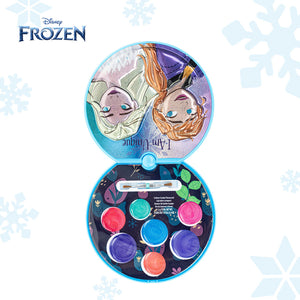 Disney Frozen Compact Cotton Candy Flavoured Lip Balm Set Non Toxic – Plant Based Makeup Toys for Kids Ages 3 years and Up