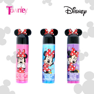 Disney Minnie Mouse Flavoured Lip Balm 3 Pieces Non Toxic – Plant Based Makeup Toys for Kids Ages 3 years and Up