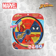 Load image into Gallery viewer, Marvel Spiderman Dart Board Set for Kids with 4 Sticky Balls – Toys for Kids Ages 3 and Up
