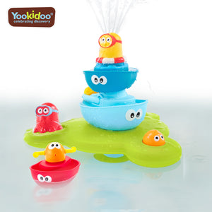 Yookidoo Bathtub Fountain Stack N' Spray