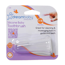 Load image into Gallery viewer, Dreambaby Silicone Toothbrush for Babies - Baby Proof
