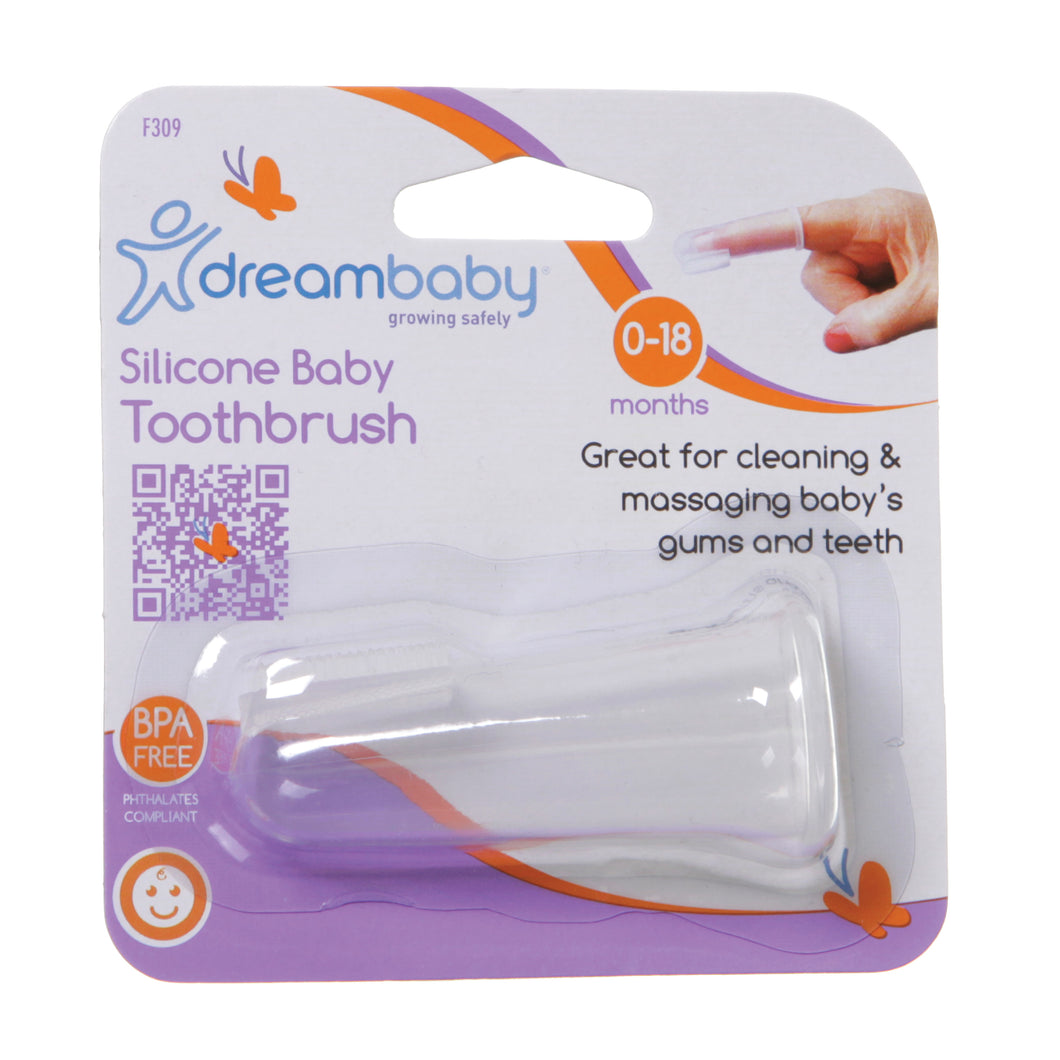 Dreambaby Silicone Toothbrush for Babies - Baby Proof