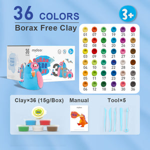 MiDeer Borax-Free Clay for Kids